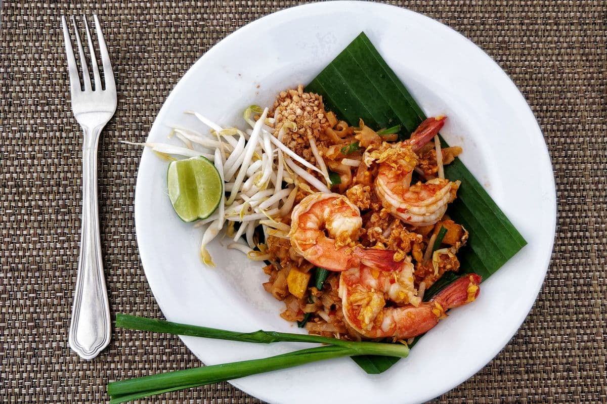 Pad Thai s krevetami